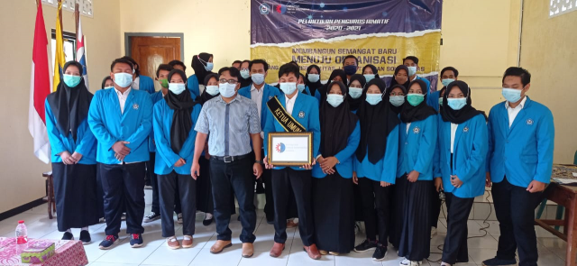 Pelantikan Pengurus Baru Hima Prodi Teknik Informatika  HIMA-TIF Periode 2020-2021