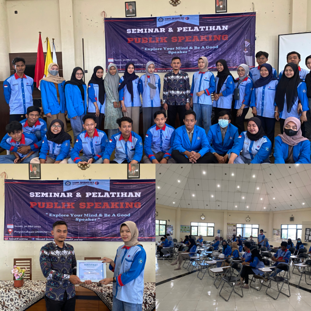 Seminar dan Pelatihan Public Speaking Himpunan Mahasiswa Prodi Teknik Informatika 2022