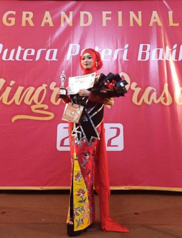 PRESTASI MAHASISWA TEKNIK INFORMATIKA DALAM RANGKA PEMILIHAN PUTRA PUTRI BATIK NINGRAT PRASOJO JAWA TIMUR 2022