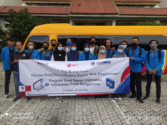 Uji Kompetensi Skema Sertifikasi Okupasi Junior Web Programmer